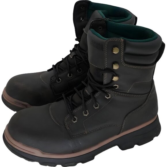 JBU Men's Dark Brown Maine Duck Boots - Size 13 - Picture 2 of 6